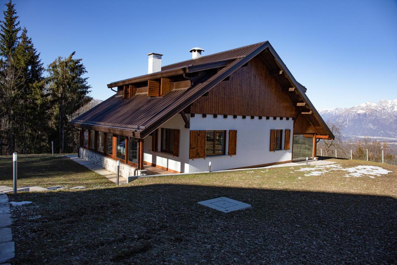 Maison Faganello Chalet Tambre dʼAlpago Buitenkant foto