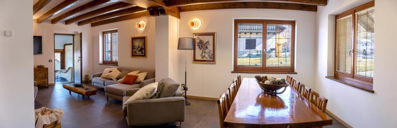 Maison Faganello Chalet Tambre dʼAlpago Buitenkant foto